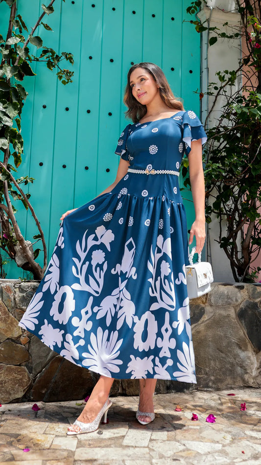 VESTIDO DAMA ZOCALO - 023849