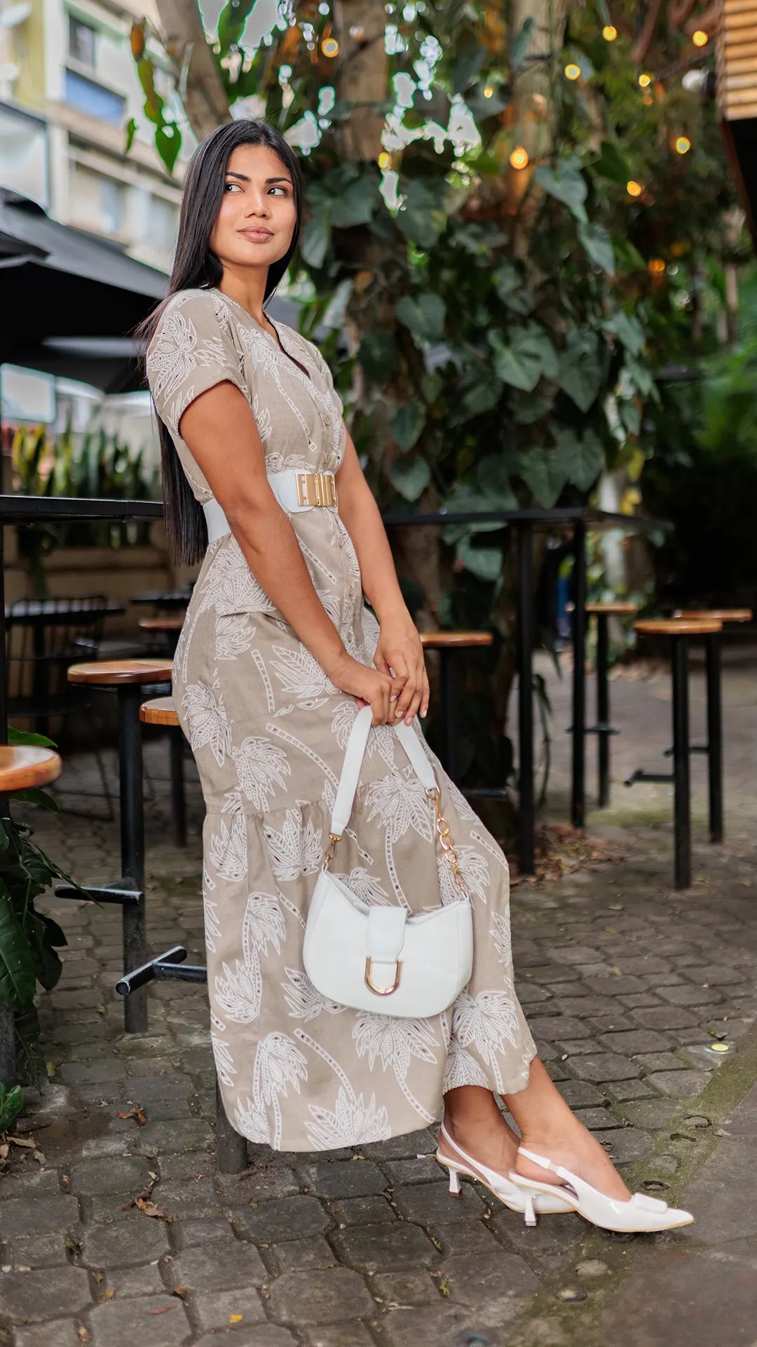 VESTIDO DAMA CUELLO DE BOLIVAR - 023850