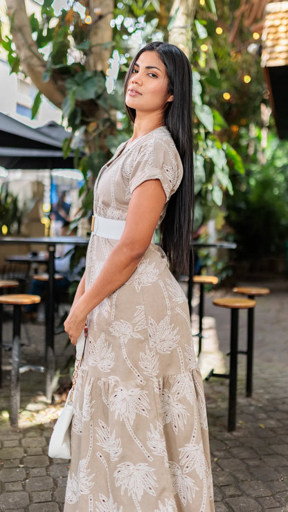 VESTIDO DAMA CUELLO DE BOLIVAR - 023850