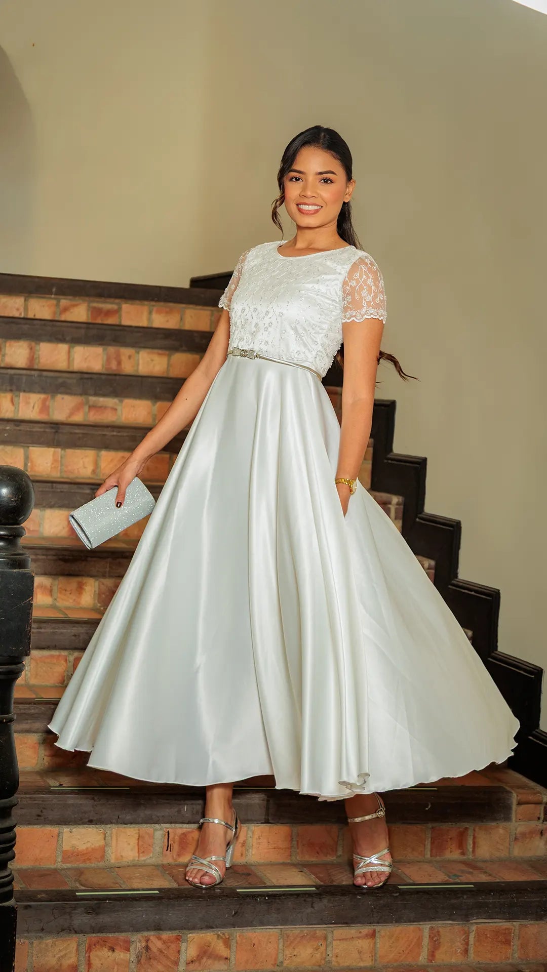 VESTIDO DAMA NOVIA - 023871
