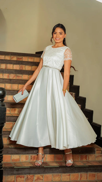VESTIDO DAMA NOVIA - 023871