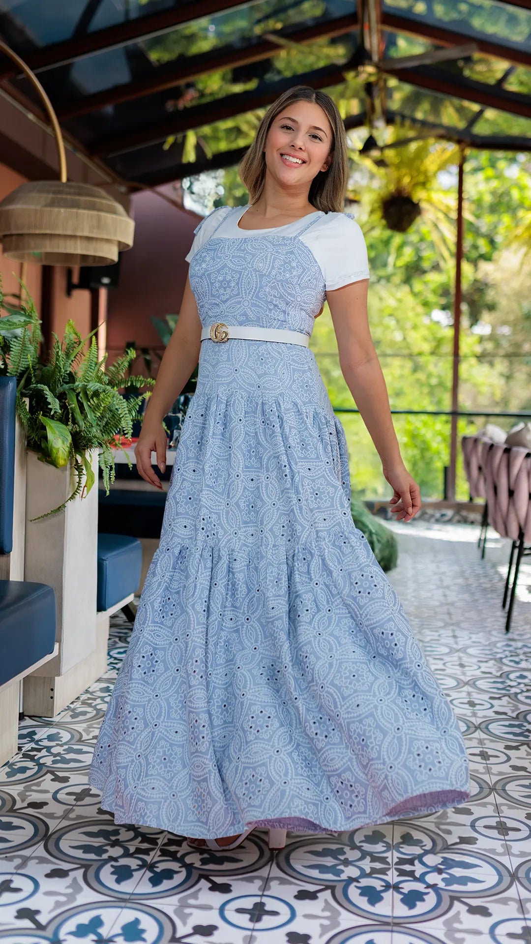 VESTIDO DAMA LINO- 023880
