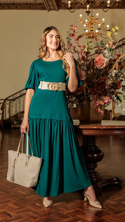 VESTIDO DAMA LARGO- 023881