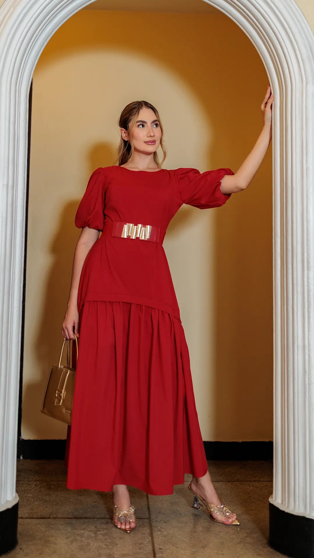 VESTIDO DAMA LARGO- 023881