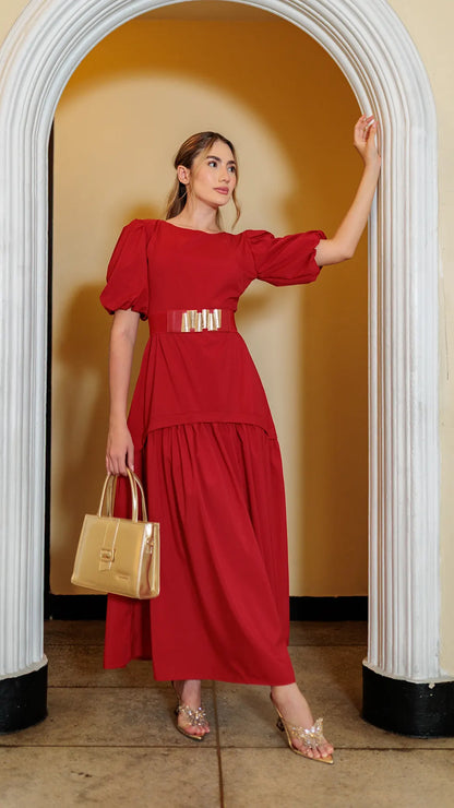 VESTIDO DAMA LARGO- 023881