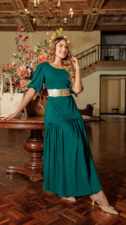 VESTIDO DAMA LARGO- 023881