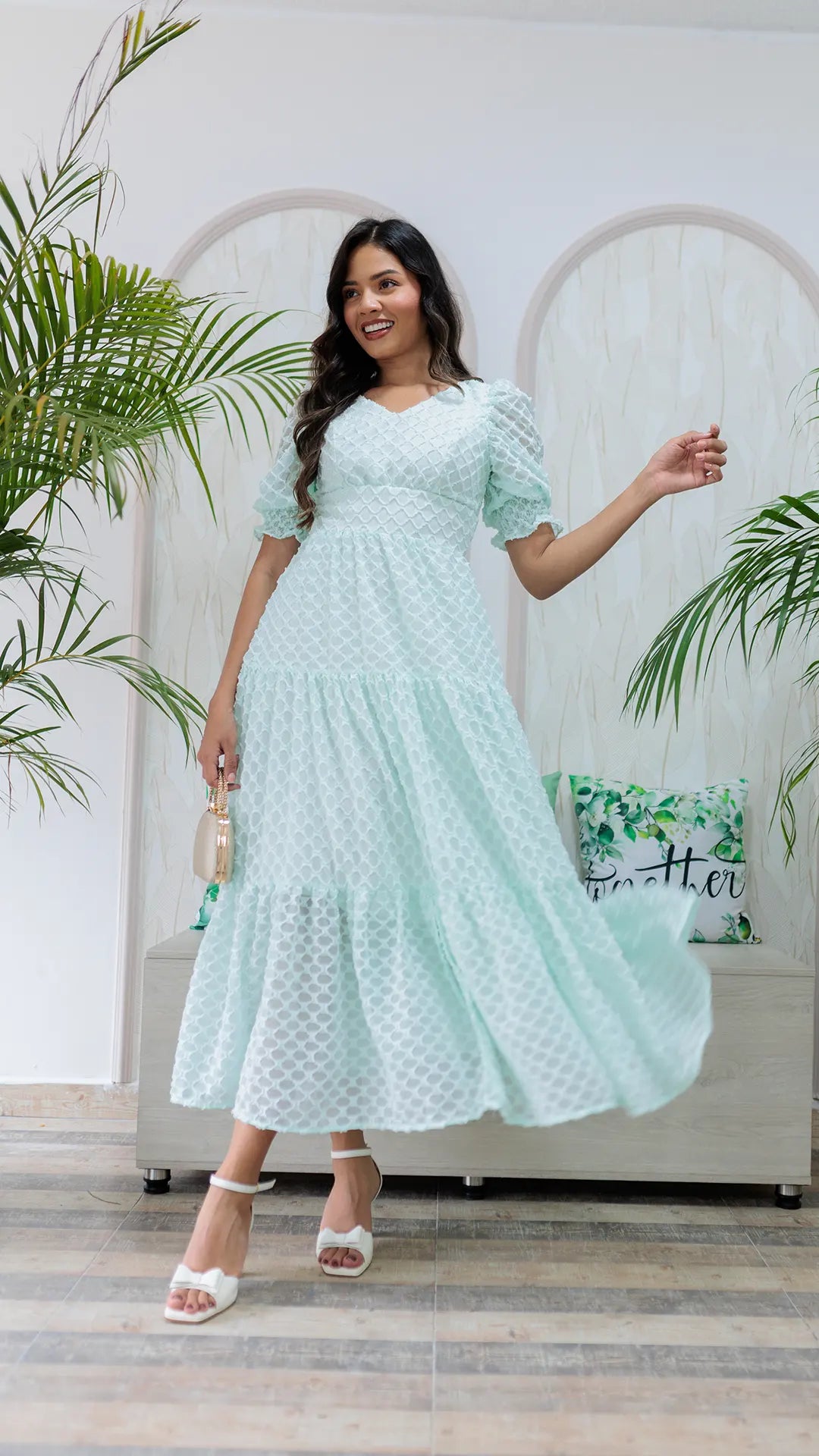 VESTIDO DAMA VELO- 023941