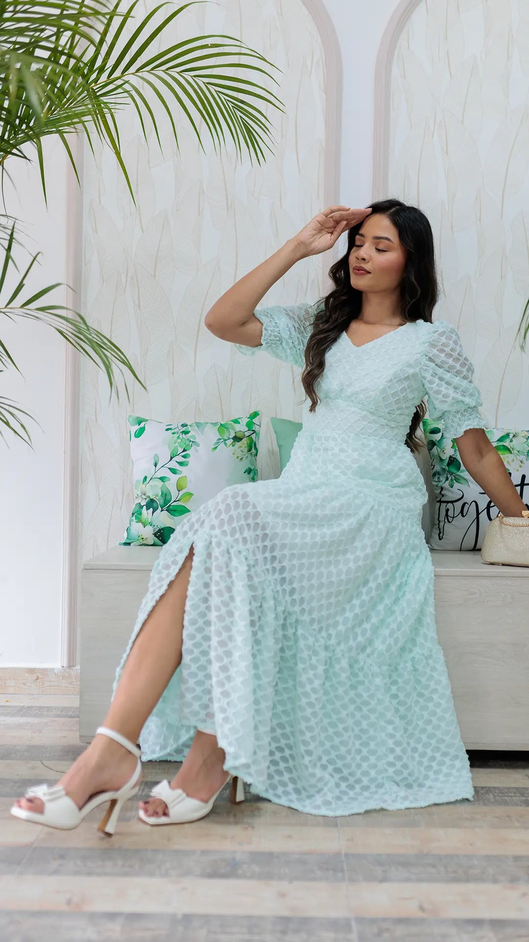 VESTIDO DAMA VELO- 023941