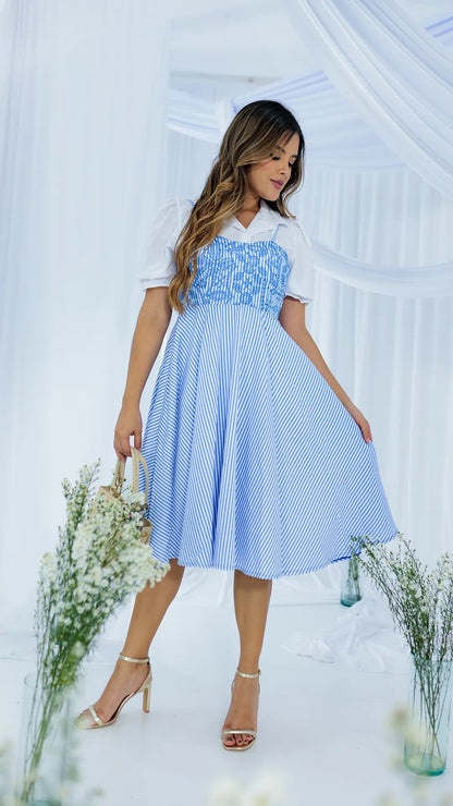 VESTIDO DAMA ROTONDO- 023921