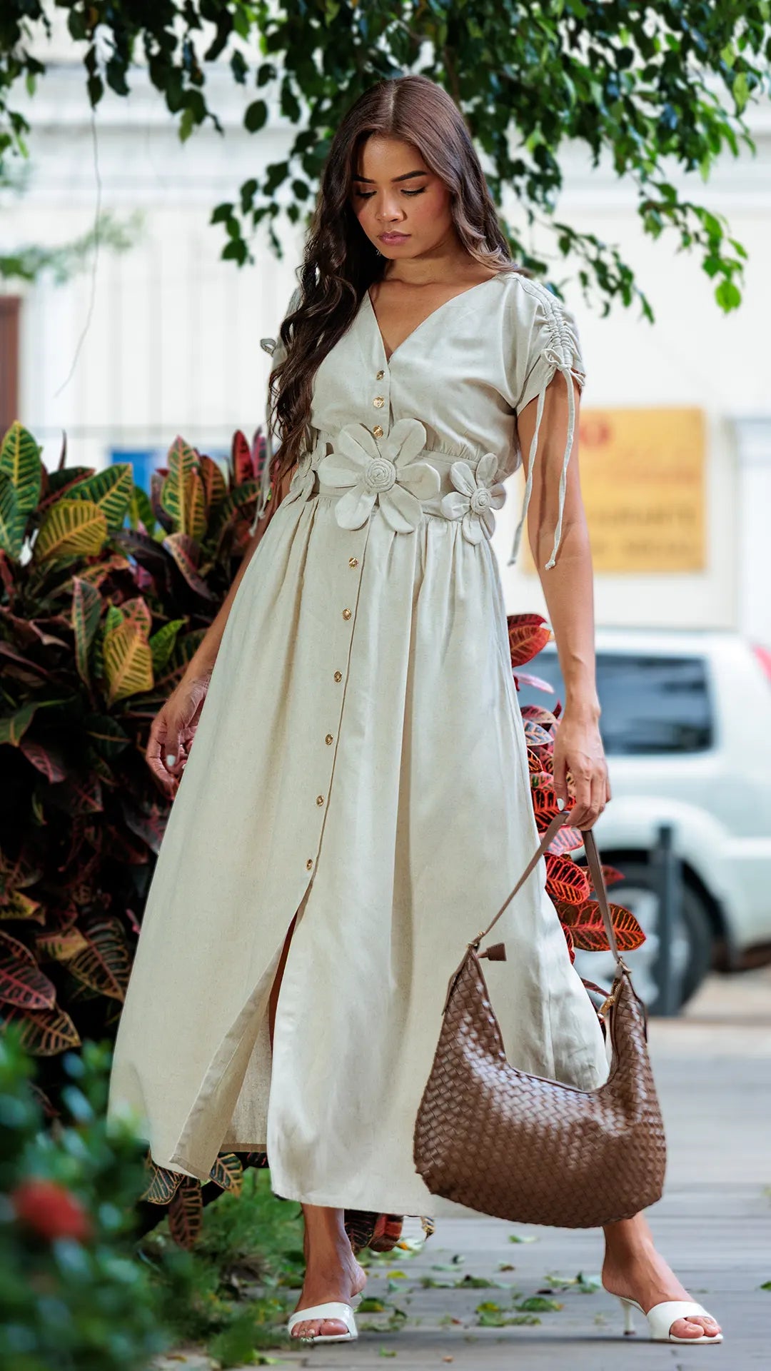 VESTIDO DAMA LARGO- 023923