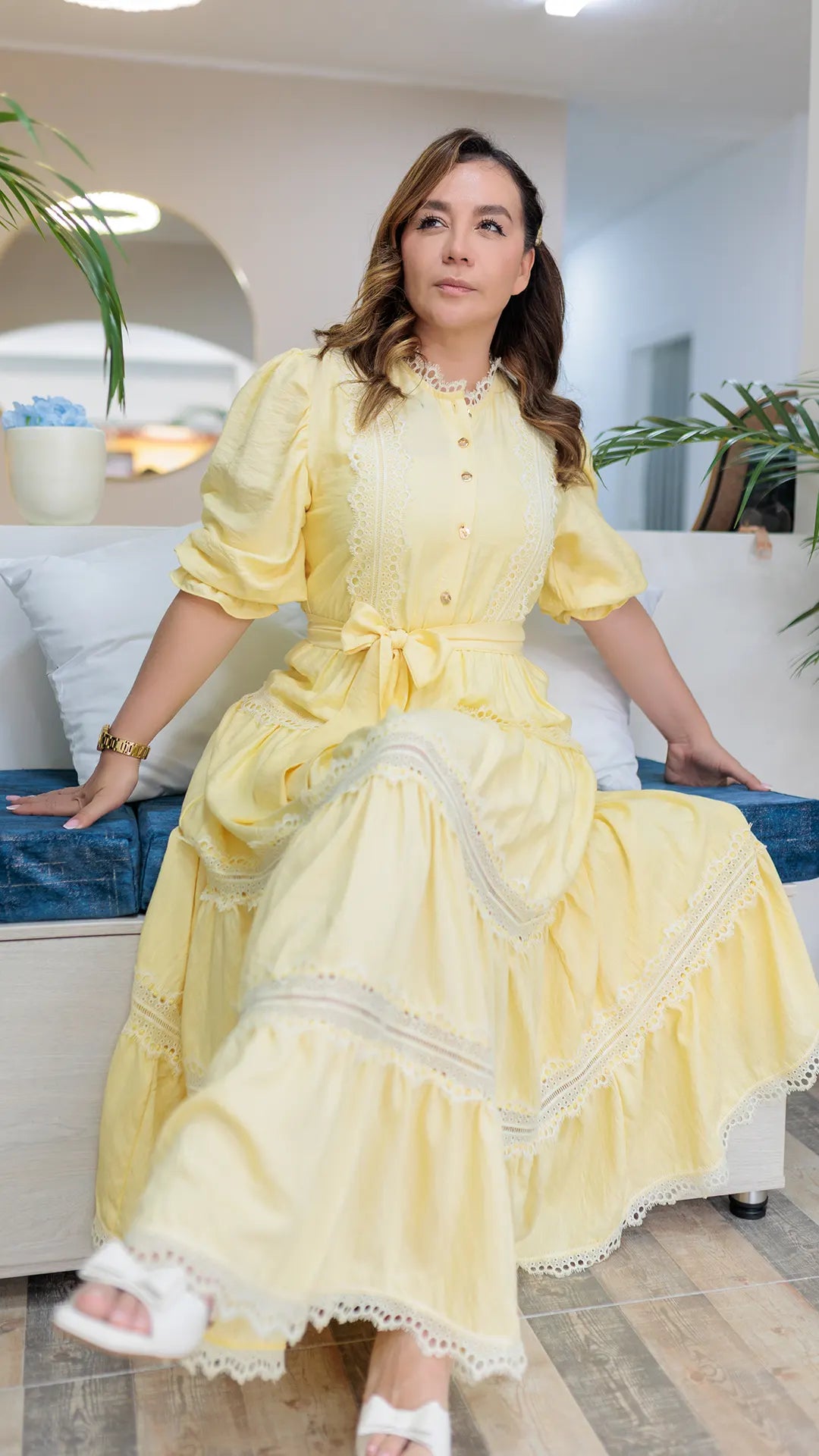 VESTIDO DAMA ENCAJES- 023932