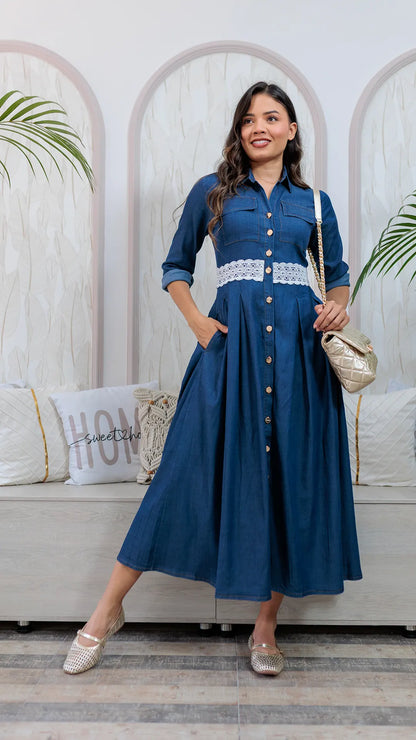 VESTIDO DAMA LARGO- 023935