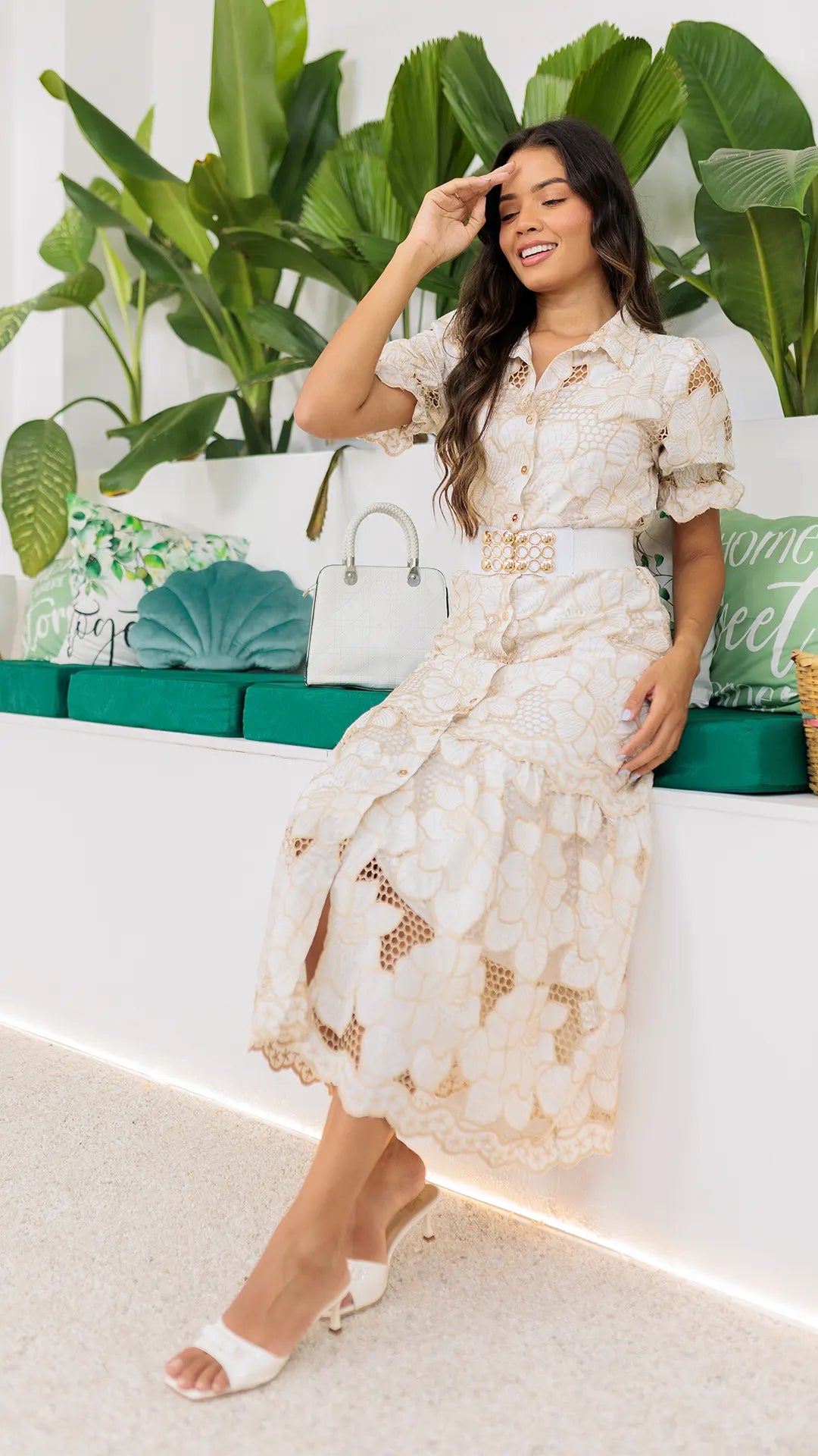 VESTIDO DAMA REBORDADO- 023952