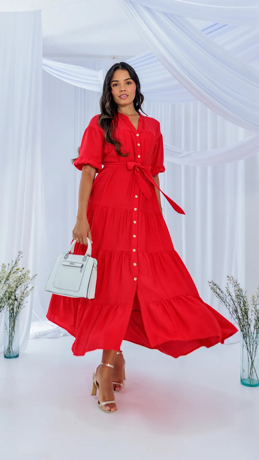 VESTIDO DAMA LARGO- 023953