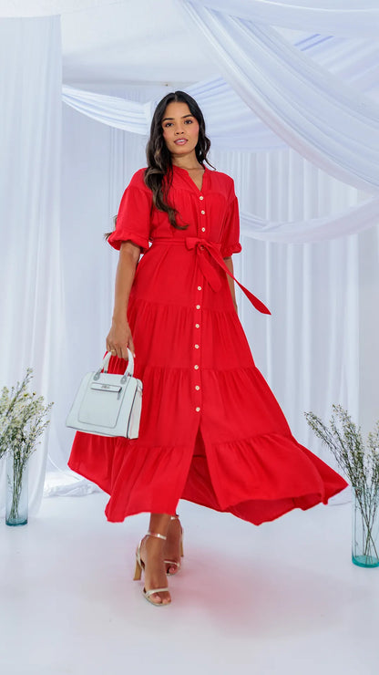 VESTIDO DAMA LARGO- 023953