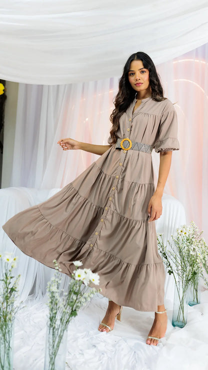 VESTIDO DAMA LARGO- 023967