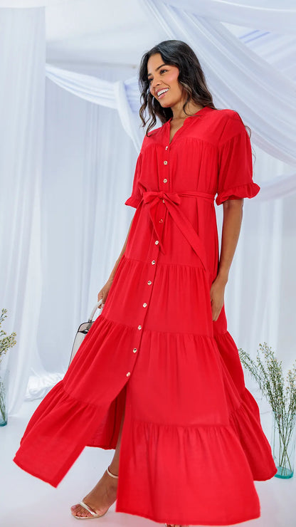 VESTIDO DAMA LARGO- 023953