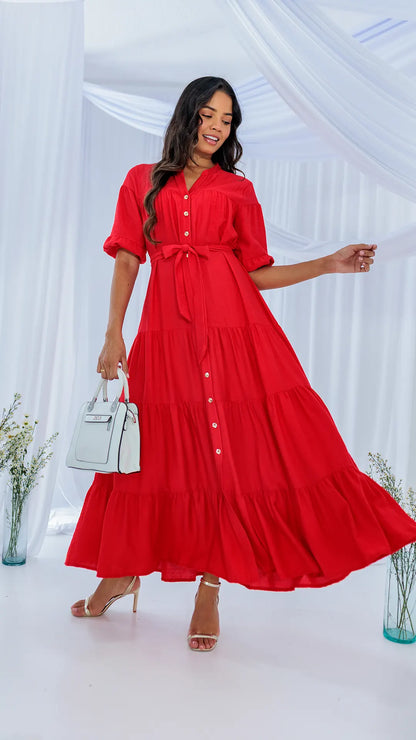 VESTIDO DAMA LARGO- 023953