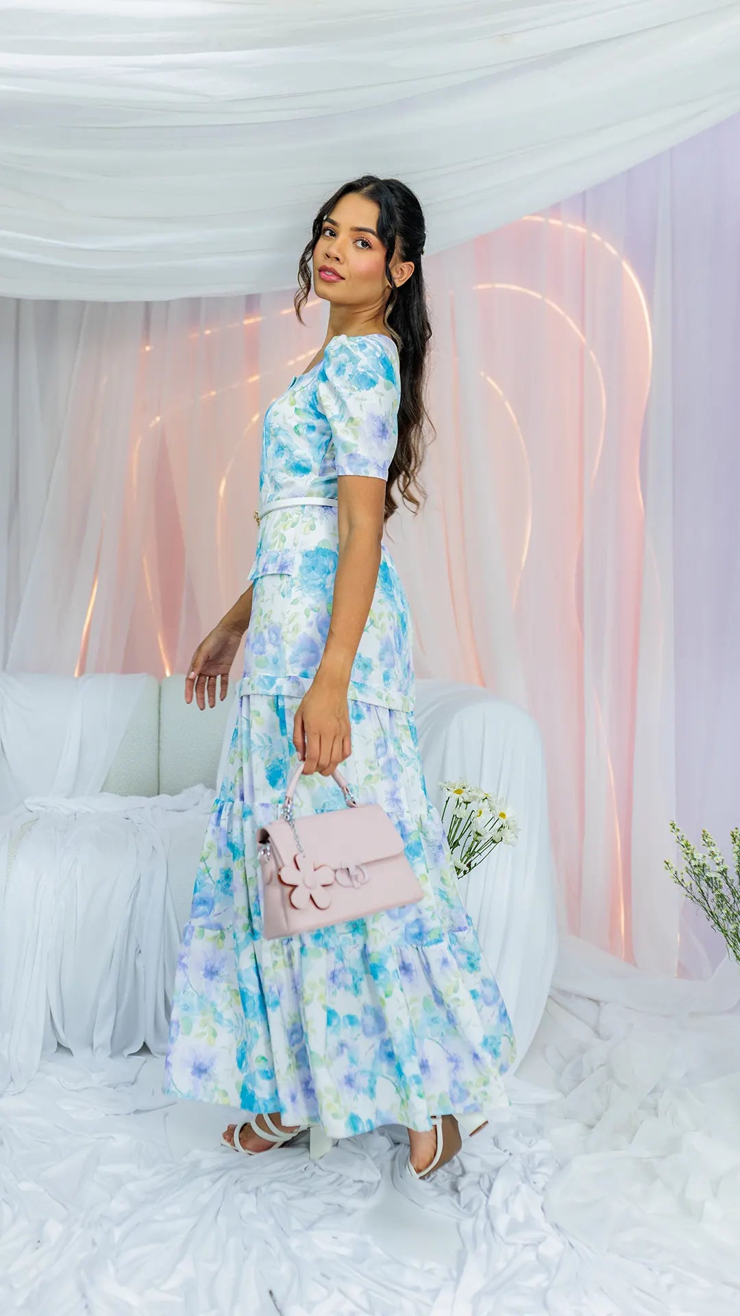 VESTIDO DAMA LARGO- 023957
