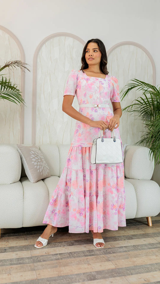 VESTIDO DAMA LARGO- 023957