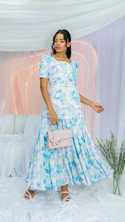 VESTIDO DAMA LARGO- 023957
