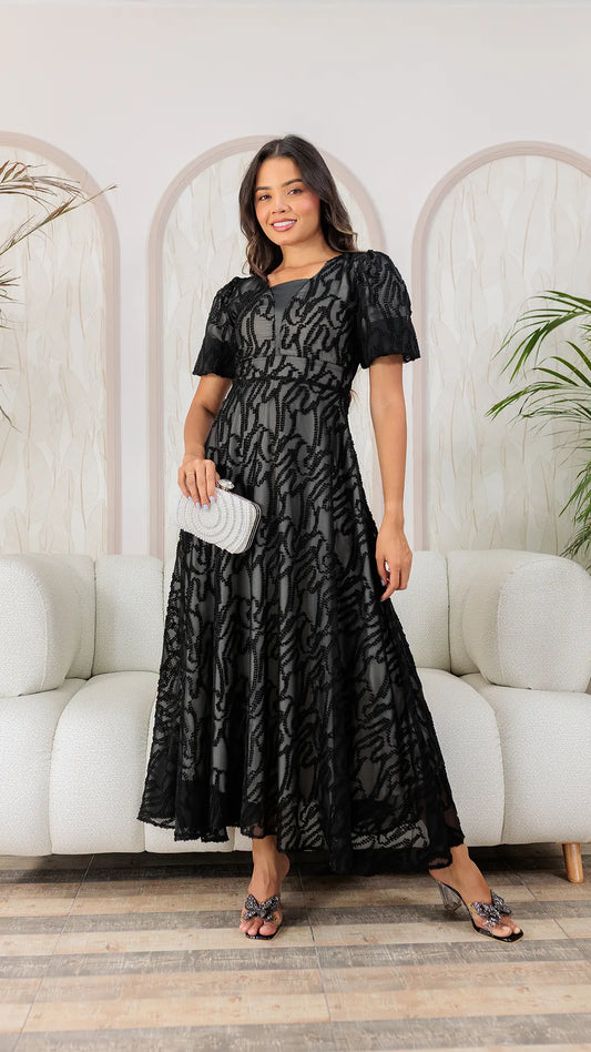 VESTIDO DAMA VELO- 023963