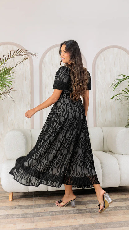 VESTIDO DAMA VELO- 023963