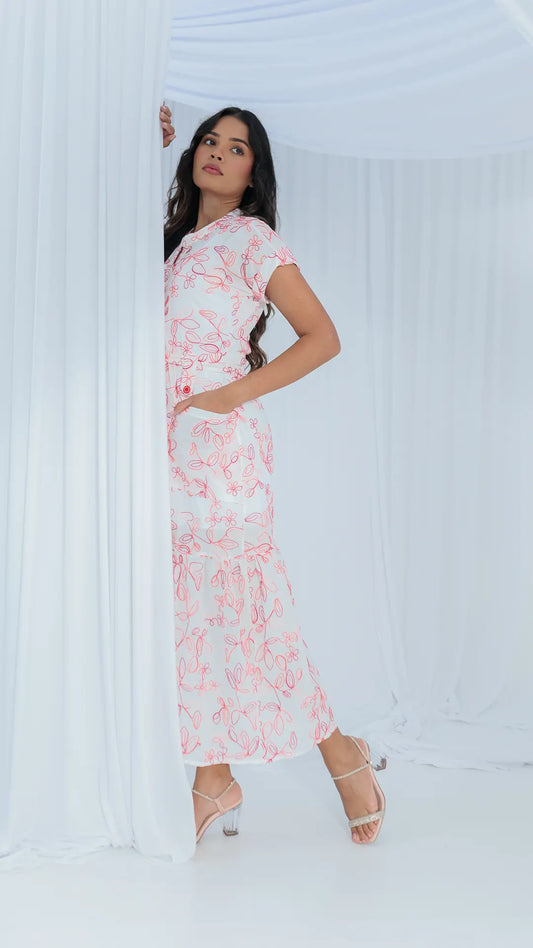 VESTIDO DAMA LARGO- 023965
