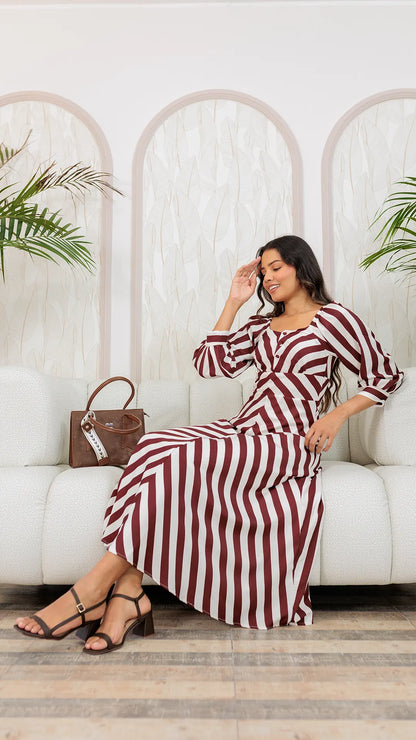 VESTIDO DAMA LARGO- 023970