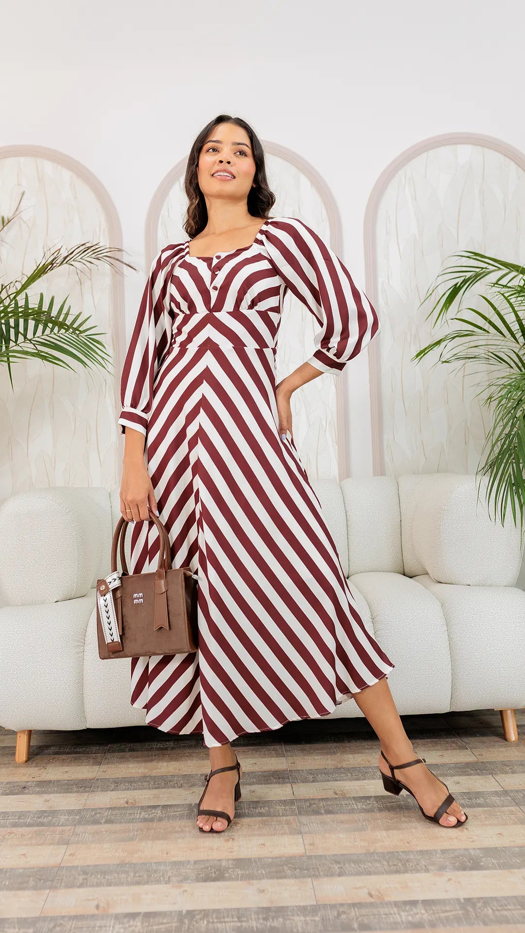 VESTIDO DAMA LARGO- 023970