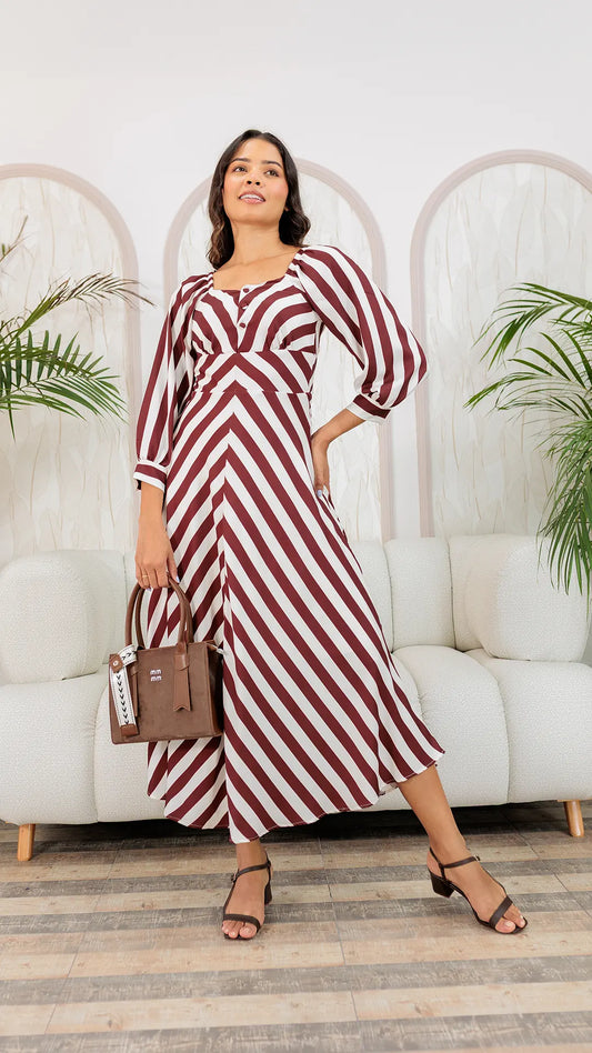 VESTIDO DAMA LARGO- 023970