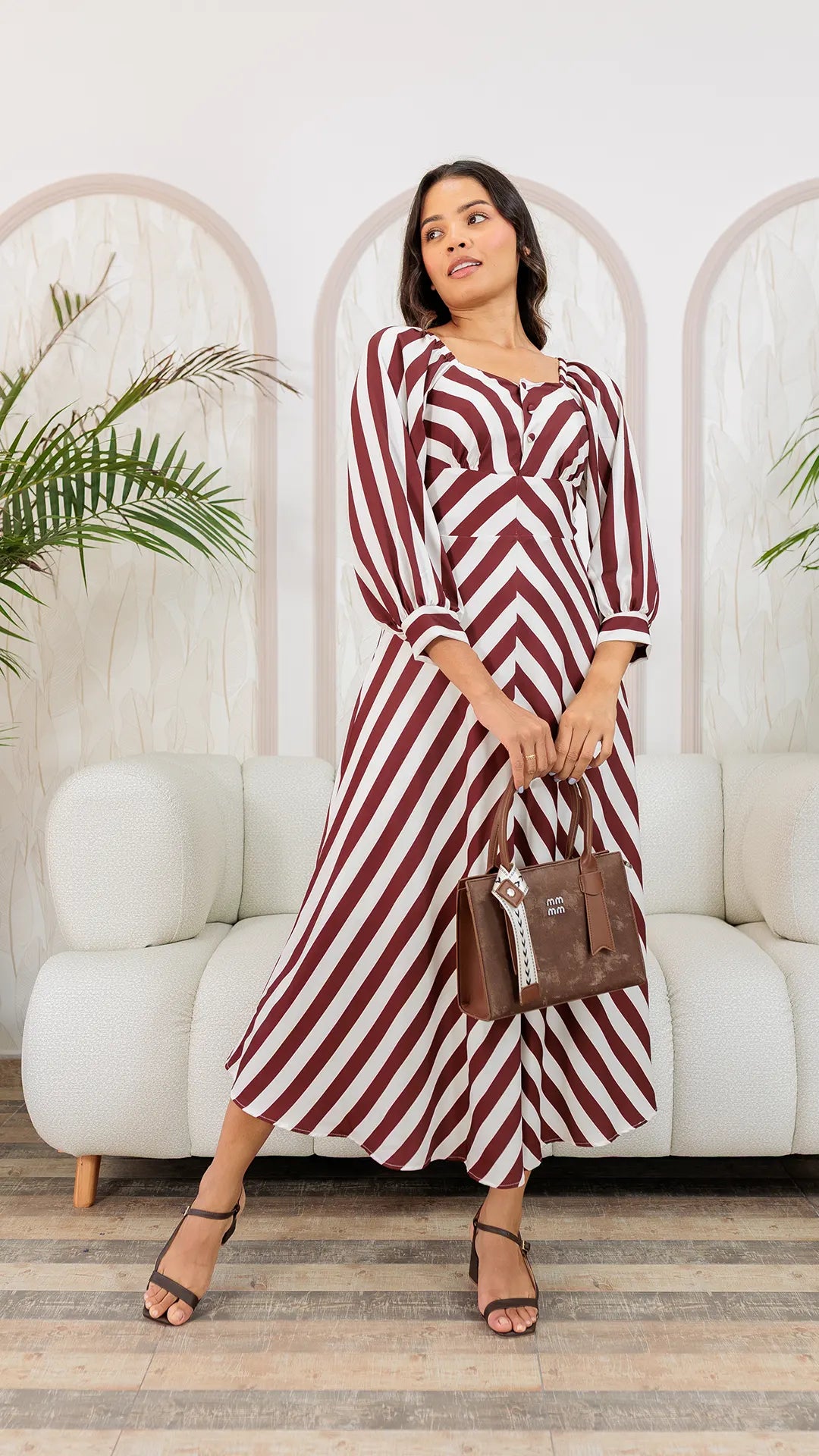 VESTIDO DAMA LARGO- 023970