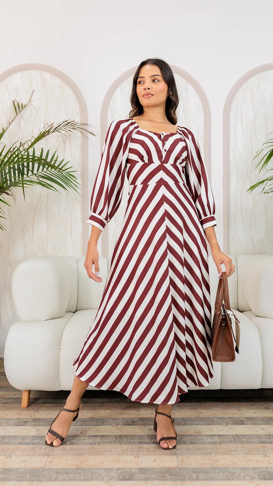 VESTIDO DAMA LARGO- 023970
