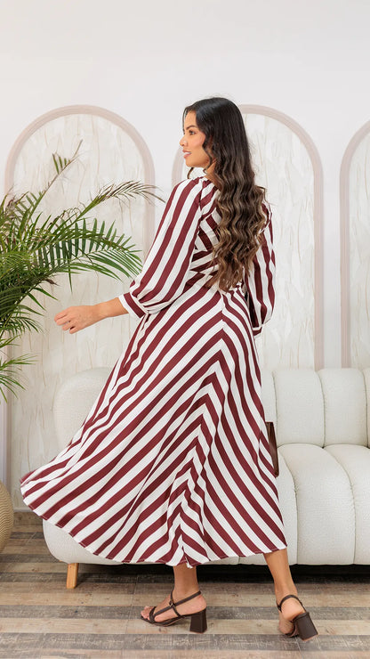 VESTIDO DAMA LARGO- 023970
