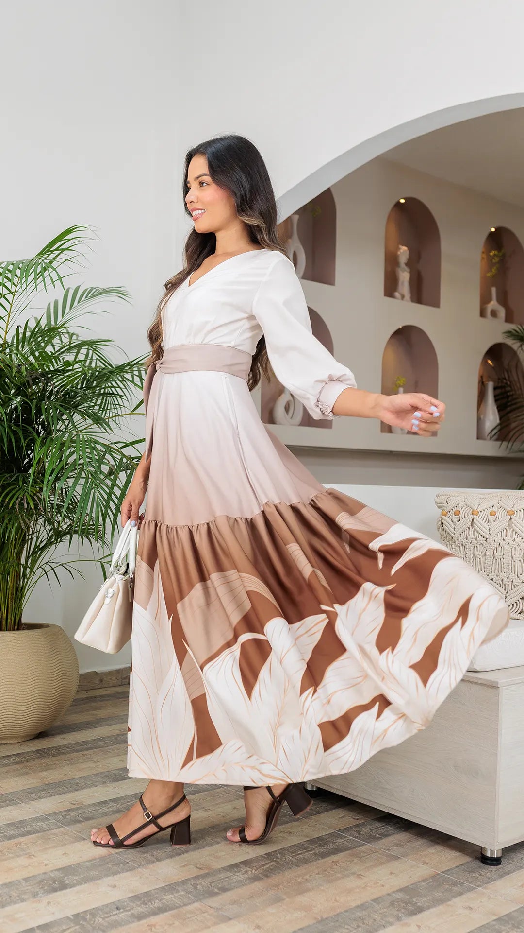 VESTIDO DAMA ZÓCALO- 023972