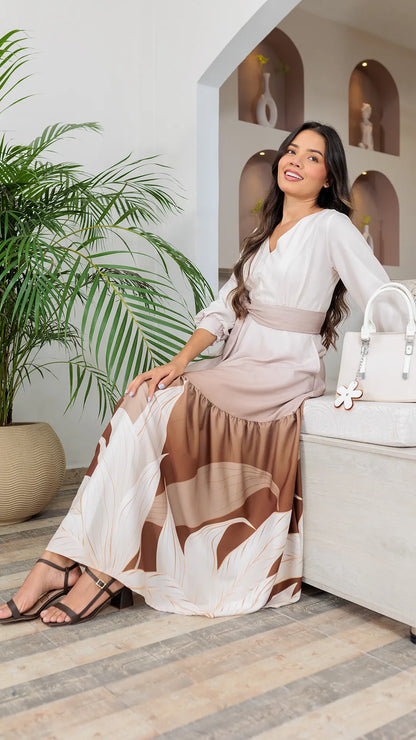 VESTIDO DAMA ZÓCALO- 023972