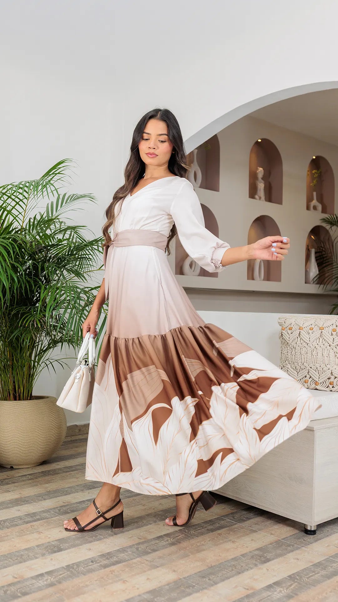 VESTIDO DAMA ZÓCALO- 023972