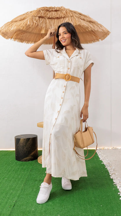 VESTIDO DAMA LINO- 023975