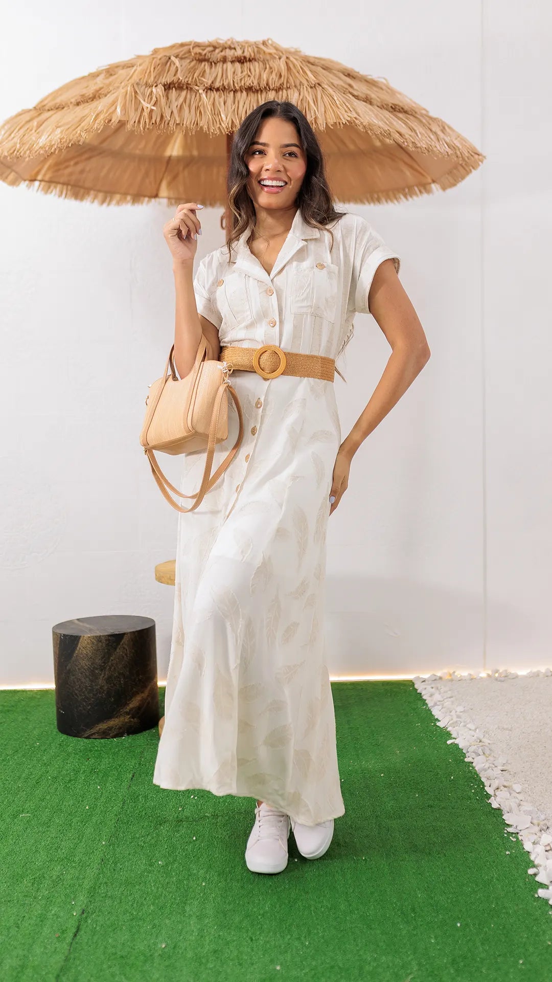 VESTIDO DAMA LINO- 023975