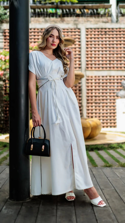 VESTIDO DAMA PLIEGUES- 023976