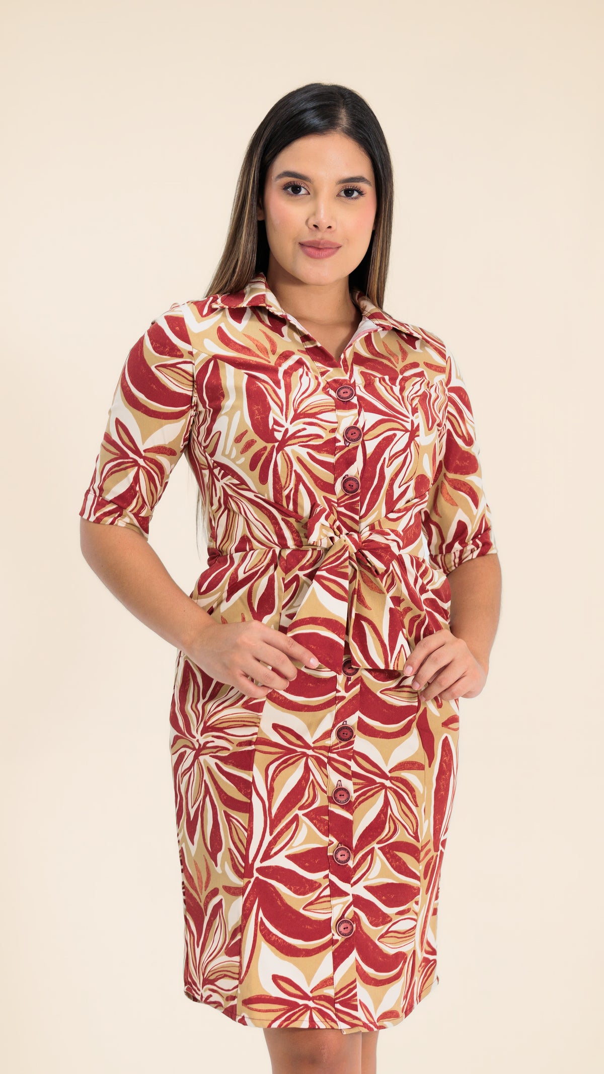 VESTIDO DAMA ANUDAR- 023981