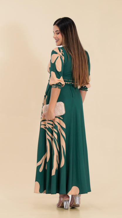 VESTIDO DAMA LARGO- 023983