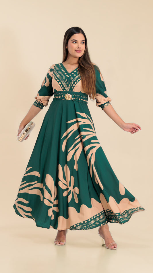 VESTIDO DAMA LARGO- 023983