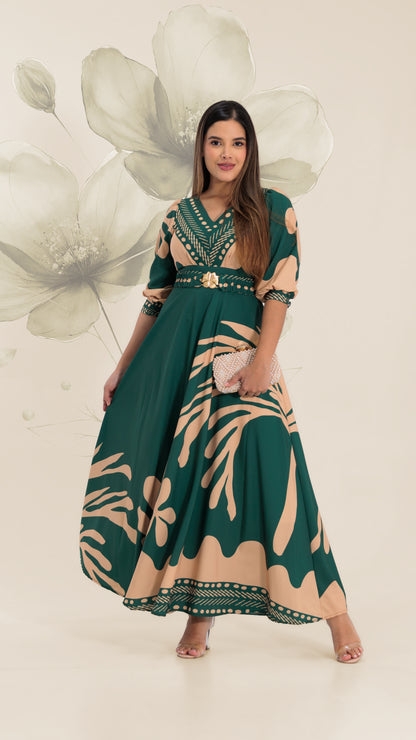 VESTIDO DAMA LARGO- 023983