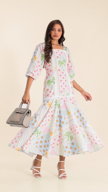 VESTIDO DAMA MAXI- 023990