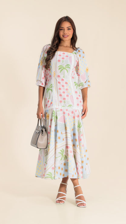 VESTIDO DAMA MAXI- 023990