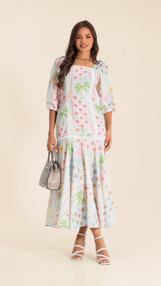 VESTIDO DAMA MAXI- 023990