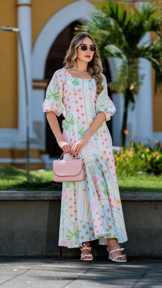 VESTIDO DAMA MAXI- 023990