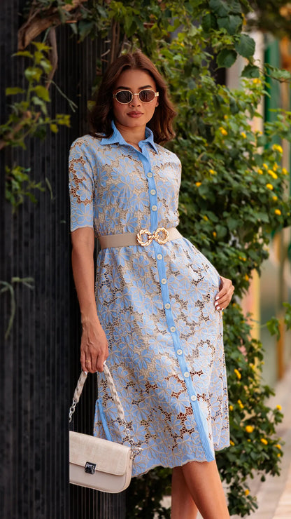 VESTIDO DAMA CAMISERO- 023993