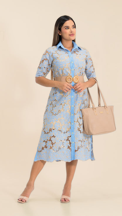 VESTIDO DAMA CAMISERO- 023993